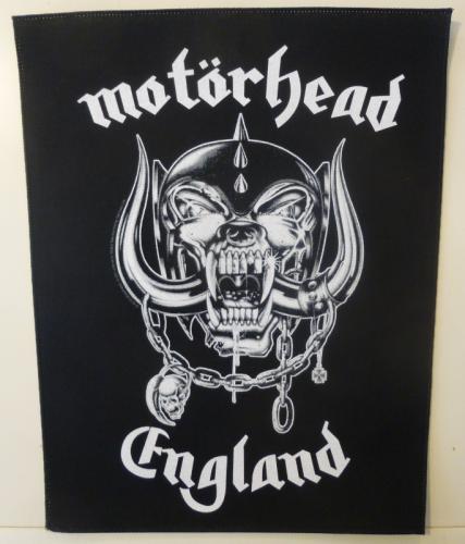 Motörhead - England (Rückenaufnäher)