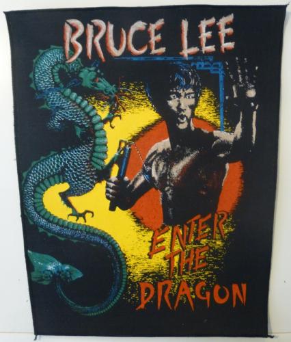 Bruce Lee - Enter The Dragon (Rückenaufnäher)